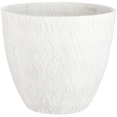 15" Bravo Polypropylene Planter - Beige Slate