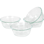 pyrex 6001143 Pyrex Bakeware Custard Cups 10Ounce Set of 4, Clear