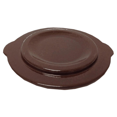 Ohio Stoneware 3 Gallon Crock Cover, Medium, Brown