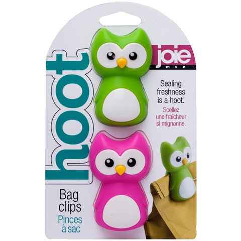 MSC International 10117 Joie Hoot Owl Bag Clips, Set of 2