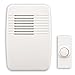 Heath Zenith SL-6166-C Wireless Plug-in Door Chime Kit with Molded Plastic Cover, White