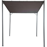 Kenora Pergola - Black, 8' x 8'