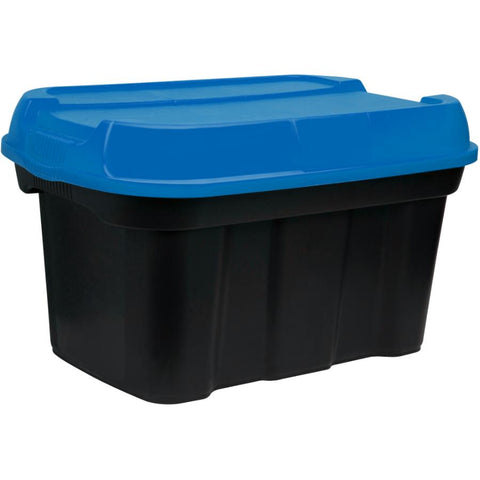 112L Black/Blue Hi-Top Storage Box