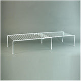 17 inch(s) White Wire Expandable Cupboard Shelf