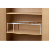 17 inch(s) White Wire Expandable Cupboard Shelf