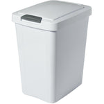 Sterilite 10438004 7.5GAL28L WHT Touch Can, 7.5 Gallon, White