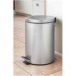 12L Stainless Steel Step-On Garbage Can