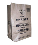 10 Pack 5.5L Small Unlined Paper Compost Bags