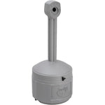 Justrite 26800 Cease-Fire Gray Cigarette Butt Receptacle