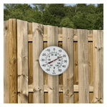 12 inch(s) Black/White Dial Thermometer