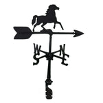 Montague Metal Products 24-Inch Weathervane with Horse Ornament