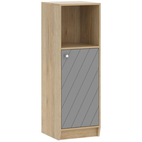 12" x 12" Cilla Floor Storage Cabinet - with Single Door, Grey