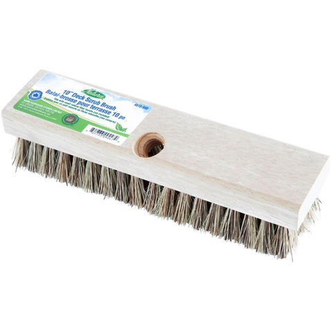 10 inch(s) Threaded Union Fibre Deck Scrub Brush