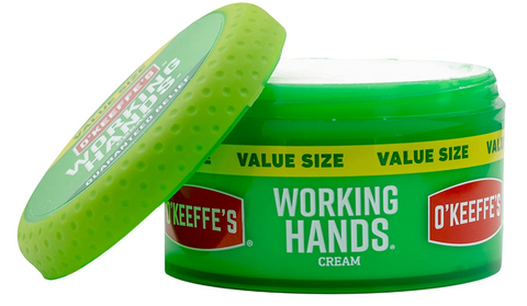 O'Keeffe's Working Hands Hand Cream, Heals, Relieves and Repairs Extremely Dry, Cracked Hands, Boosts Moisture Levels, Value Jar 6.8oz/192g, (Pack of 1) K1680004