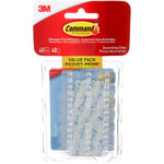 Small Clear Decorating Adhesive Clips - Value Pack