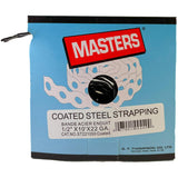 1/2" x 10' Nylon Coated Steel Suspension Pipe Strapping - 22 Gauge