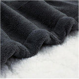 Heated Electric Throw - Dark Shadow