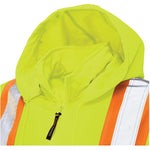 Green Hi-Visibility Safety Hoodie - Medium