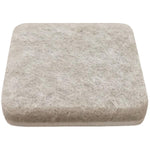 1" Heavy Duty Square Felt Pads - 16 Pack