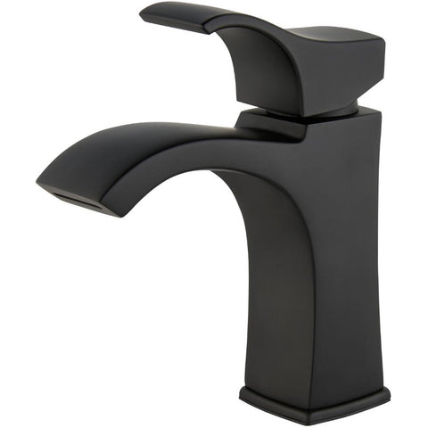 Venturi Single Handle Lavatory Faucet - Matte Black