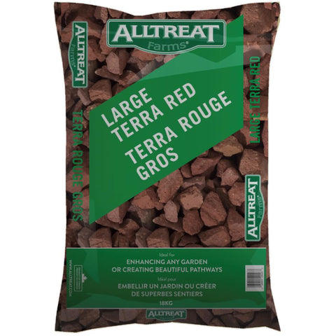 18kg Terra Red Garden Stones