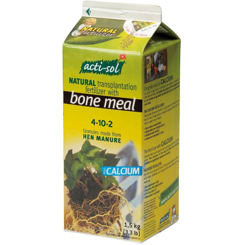 1.5kg 4-10-2 Hen Manure Transplant Fertilizer, with Bone Meal