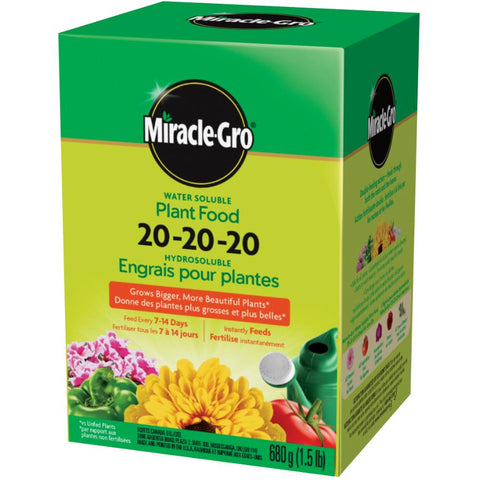 Miracle-Gro Water Soluble Plant Food 20-20-20