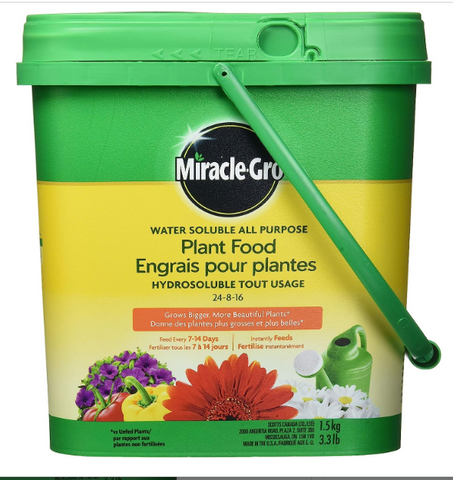 Miracle-Gro Water Soluble All Purpose Plant Food - 1.5kg