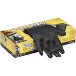 Grease Monkey 5555PF Nitrile 8mil Gloves, 50/box, L