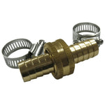 1/2 inch(s) x 3/4 inch(s) x 1/2 inch(s) Aluminum Hose Couplings, with Stainless Steel Clamps