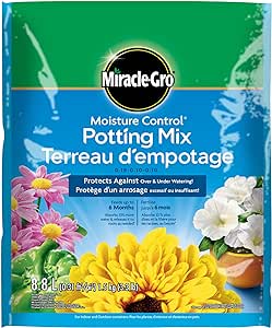 Miracle-Gro 741783 Moisture Control Potting Mix