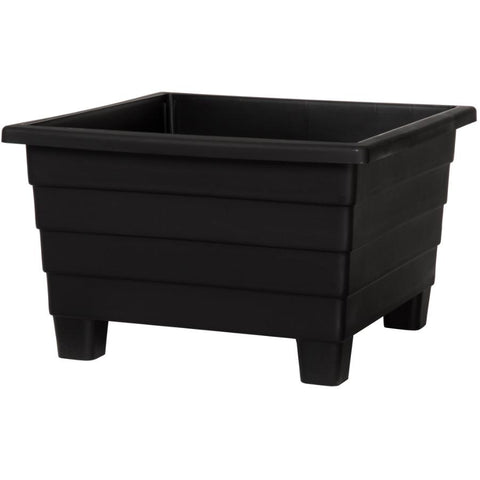 16 inch(s) Black Square Futura Patio Planter