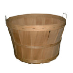 Wooden Bushel Basket, with Handles