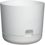 10 inch(s) Self-Watering White Oasis Planter