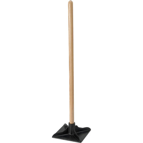 10 inch(s) x 42 inch(s) Steel Tamper, with Wood Handle