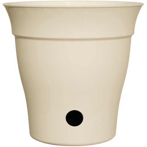 10 inch(s) Self-Watering Cream Contempra Planter