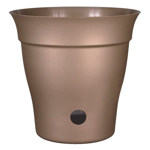 10 inch(s) Self-Watering Chocolate Contempra Planter