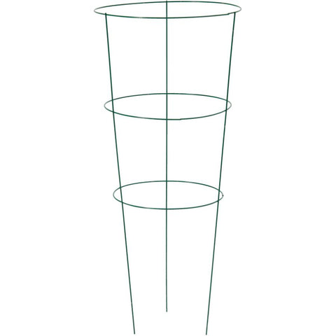 18 inch(s) x 42 inch(s) Green Three Ring Tomato/Flower Cage