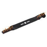 Power Rake AT-0142 21-Inch and 22-Inch 6 in 1 Replacement Mower Blade, Black