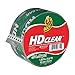 Duck Brand HD Clear High Performance Packaging Tape, 1.88-Inch x 54.6-Yard Roll, Crystal Clear, Single Roll (297438)