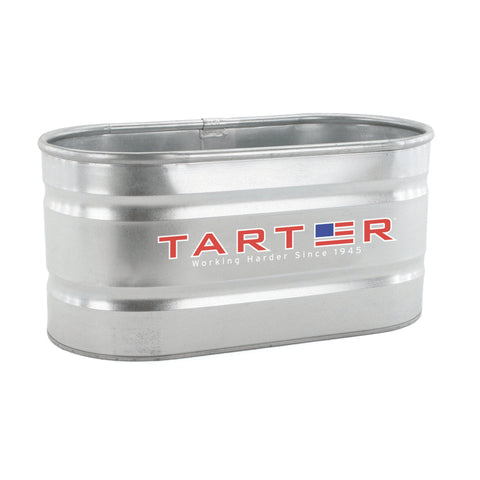100 Gal Galvanized Oval Stock Tank