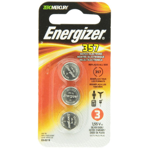Energizer Battery 3 Pack Model 357BPZ-3N