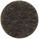 1/2" Round Medium Duty Felt Pads - 24 Pack