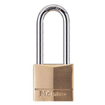 Master Lock 140DLH Solid Brass Keyed Different Padlock with 1-9/16-Inch Wide Body, 2-Inch Shackle