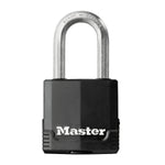 Master Lock M115BLCDLFHC Magnum Covered Laminated Steel Padlock, 1-7/8-Inch Body, 1-1/2-Inch Shackle