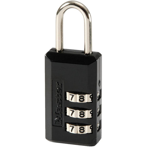 Master Lock 647D Set-Your-Own Combination Luggage Lock, 1-3/16-Inch Wide Body