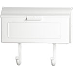 Wall Mount Mailbox - Cast Aluminum - Outdoor – Mail Letter Box - Rustproof - White