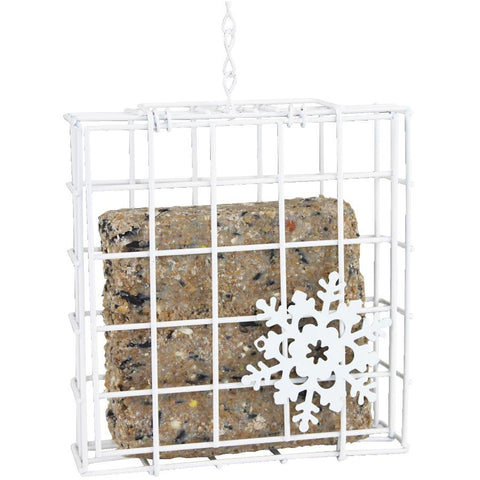 Snowflake Suet Cage