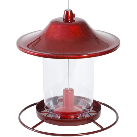 Perky-Pet 312R Red Sparkle Panorama Bird Feeder