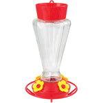 Stokes Select Royal Hummingbird Feeder With Four Feeding Ports, Red, 28 fl oz Capacity